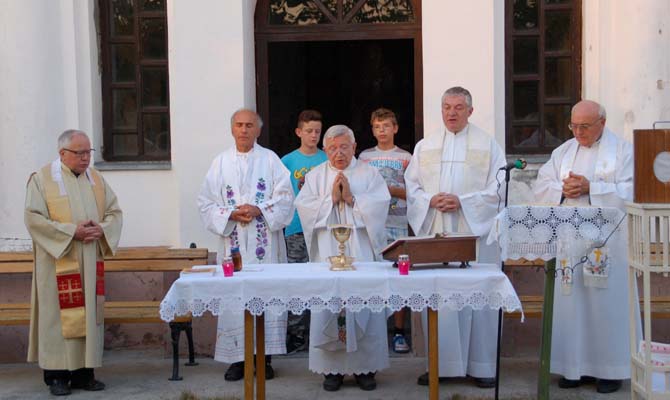 Ünnepi szentmise a kálváriám 2016. augusztus 19. képek
